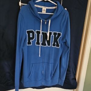 PINK Victoria's Secret Blue Hoodie